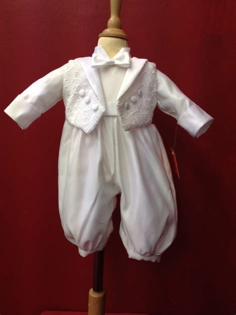 Boys Christening Romper Style 5180 The Sisters