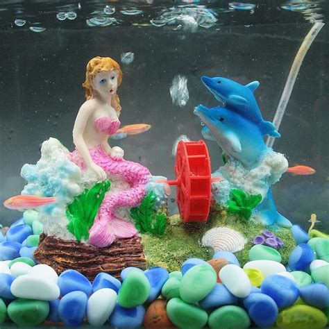 New Free Shipping Aquarium Ornament Mermaid Fish Tank Landscape