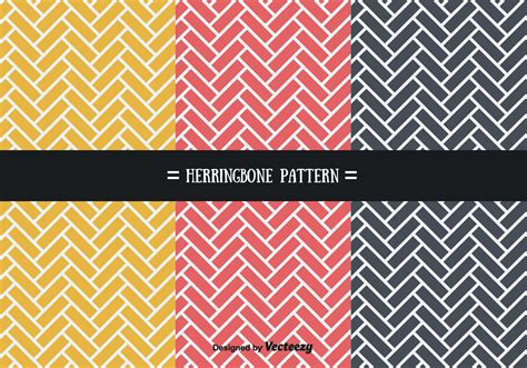 Stylish Herringbone Patterns Vector 107423 Vector Art At Vecteezy