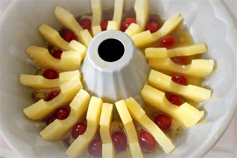 Cook brown sugar and butter in a small deep heavy saucepan over medium heat, whisking occasionally, until mixture is bubbling and. 22 Best Pineapple Upside Down Bundt Cake From Scratch ...