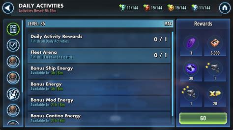 Learn vocabulary, terms and more with flashcards, games and other study tools. Minor bug: Daily Activity Rewards not at the bottom of the list : SWGalaxyOfHeroes