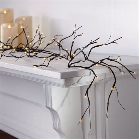Electric Lighted Willow Garland 96 Bulbs 5 Feet Buy Now