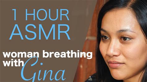 asmr woman heavy breathing [with gina] youtube