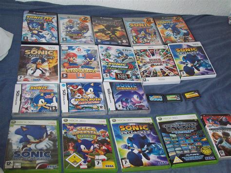 My Sonic Game Collection By Generalsupertoad On Deviantart