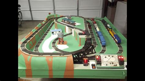 1950s Lionel O Gauge Train Layout Restoration Project And Operation