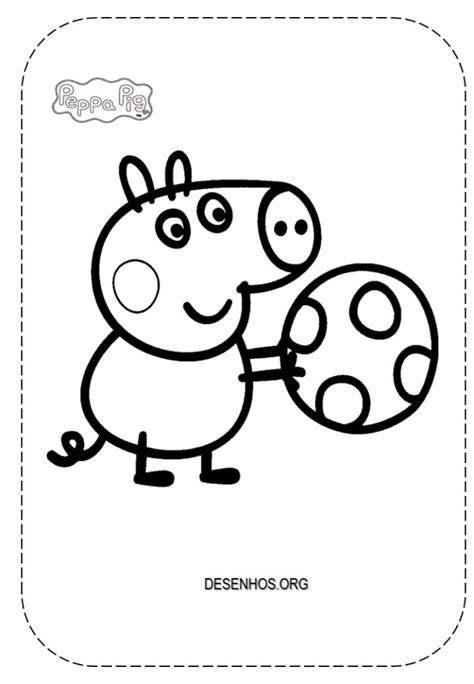 70 Desenhos Da Peppa Pig Para Colorir E Imprimir