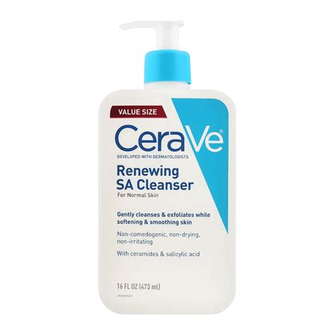 Cerave Renewing Sa Cleanser 473 Ml Skinstash