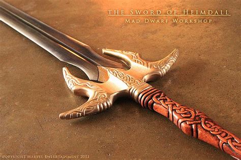 Sword Of Heimdall For The Movie Thor 5 By Cedarlore Forge Via Flickr