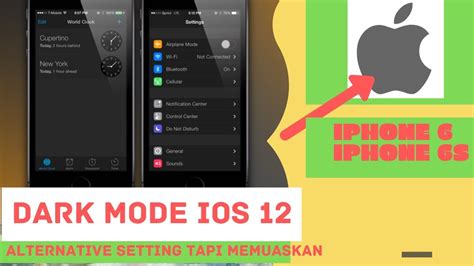 If you wish to enable dark mode automatically after sunset or at your custom schedule, enable the automatic toggle. DARK MODE IPHONE 6 IOS 12|| CARA SETTING TERBARU ...