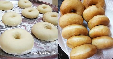 Resep 'donat baking soda' paling teruji. Cara Buat Donat Super Gebu & Lembut. Tak Perlu Uli! - Vanilla Kismis
