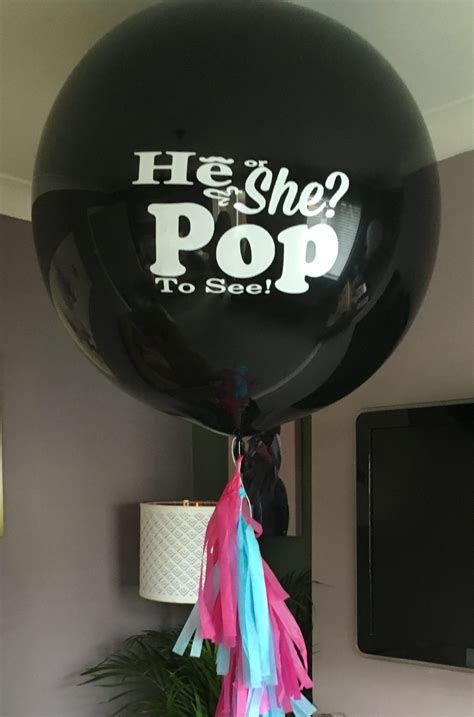 Gender Reveal Balloon Confetti Balloons