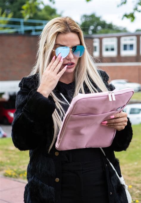 Katie Price Looks Emotional Leaving Court After Paying £415 Fine On