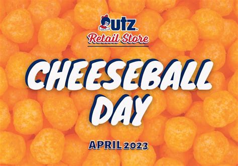 Utz Cheeseball Day 2023 Macaroni Kid Gettysburg Hanover