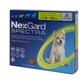 Dr glenn discusses the suitability of nexgard spectra monthly chews for flea, tick, heartworm and intestinal worm control in puppies as well as choosing the. NexGard Spectra for Medium Dogs - Pet Drugs Online