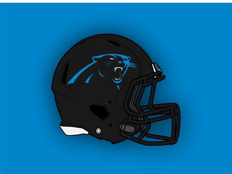 Carolina Panthers Concept Helmet By Hupia On Dribbble