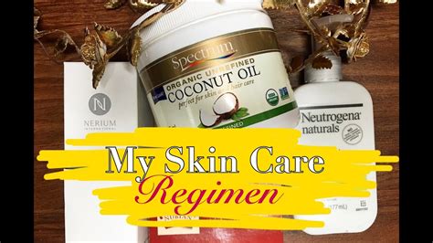 My Skin Care Regimen Using All Natural Products Youtube