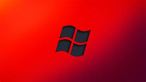 Windows Red Logo Minimal 4k Wallpaperhd Computer Wallpapers4k