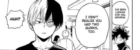 Will This Prove That Todoroki Has Two Quirks Spoiler Chapter 217 R