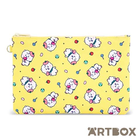 Buy Line Friends Bt21 Baby Rj Jelly Candy Zipped Flat Pouch At Artbox