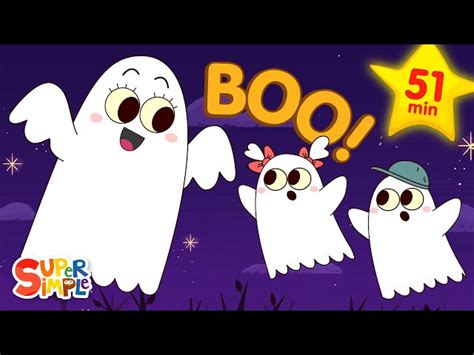 Five Little Ghosts More Halloween Songs Super Simple Songs