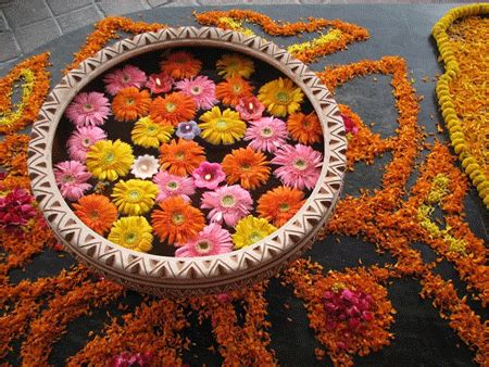 People will decorate house with flowers, rangoli, lanterns, diyas (clay oil lamps), torans etc. Lighten Up Homes With Diwali Floating Flowers Decoration ...