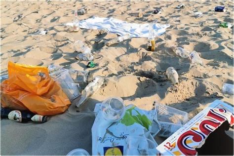 Shocking Pictures Show Piles Of Rubbish Left On Sunderland Beaches Following Hottest Day Of The