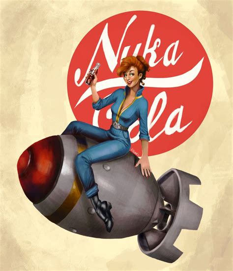 Nuka Cola Pinup By Laura Escoin Fallout Art Fallout Posters Fallout Tattoo