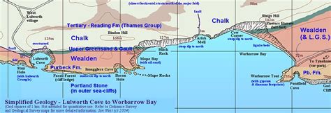 Worbarrow Bay Dorset Geological Guide By Ian West