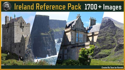 Artstation Ireland Reference Pack Resources