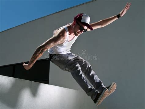 Jumping Off A Building Royalty Free Stock Photos Image 20240008