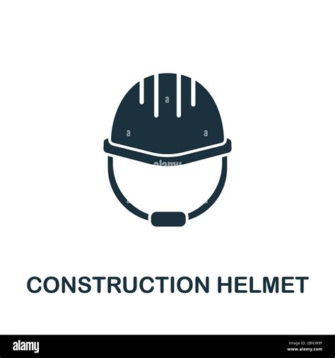 Construction Helmet Icon From Industrial Collection Simple Line