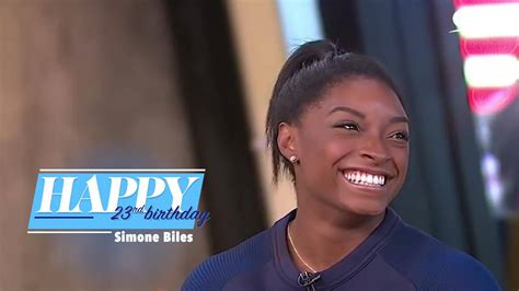 Happy 23rd Birthday Simone Biles Happy 23rd Birthday Simone Biles Gmaabc39wyutq