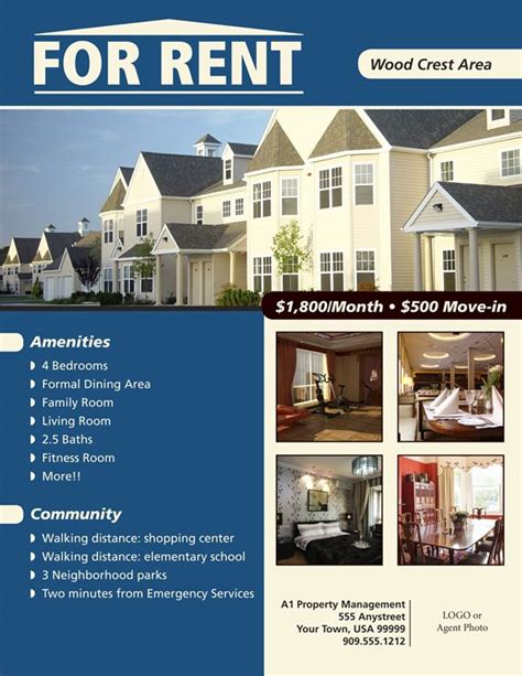 For Rent Flyers Templates Free Printable Templates