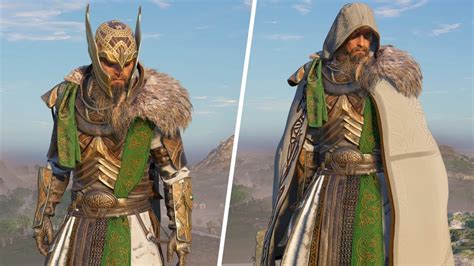 New High Elf Armor Set Showcase Assassins Creed Valhalla Youtube