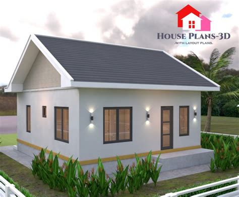 Petite And Cozy Two Bedroom Bungalow Pinoy Eplans