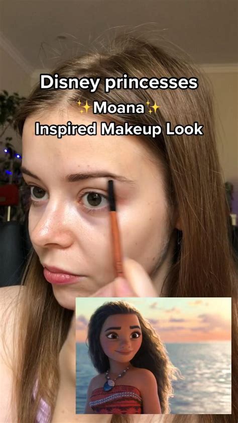 disney princess moana makeup tutorial in 2022 moana makeup makeup looks makeup