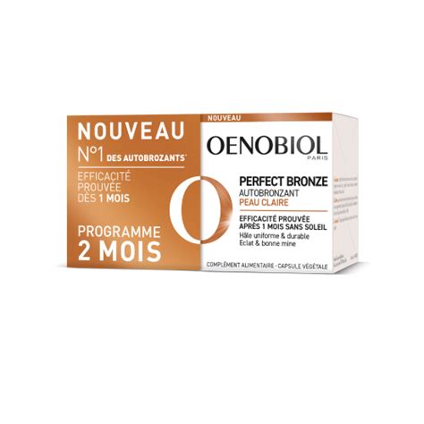 Oenobiol Autobronzant Set Of 2 X30 Capsules Pharmacie En