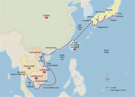 Southeast Asia Horizons - Cruise Overview