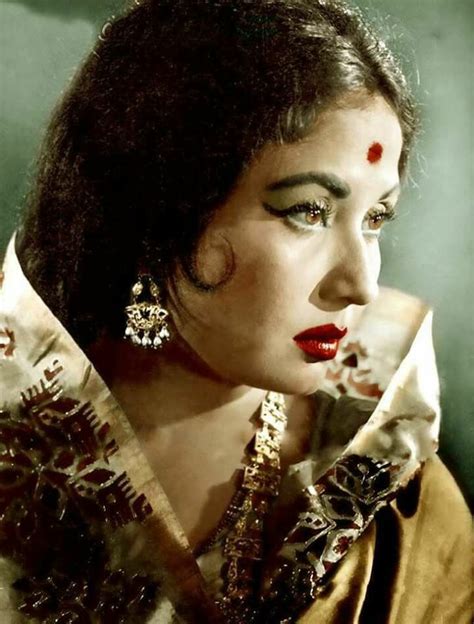 Meena Kumari Vintage Bollywood Beautiful Indian Actress Most