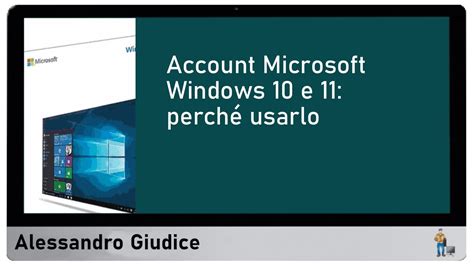 Account Microsoft Windows 10 E 11 Perché Usarlo Youtube