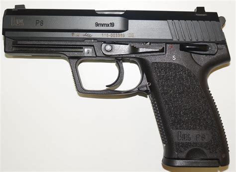 Pistole Heckler Und Koch P8 Im Kaliber 9x19mm 9mm Para 9mm Luger