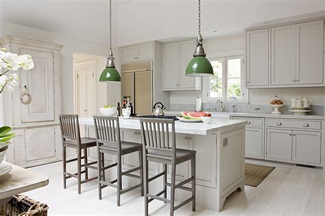Gray KItchen Cabinets - Transitional - kitchen - Loi Thai