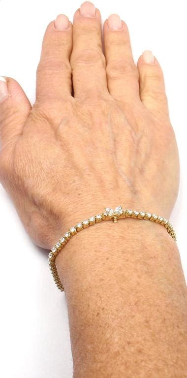 Tennis bracelets are, without a doubt, one of the best jewelry investments you can make. Tiffany and Co. Victoria 3.80 Carats Diamonds Gold Tennis ...