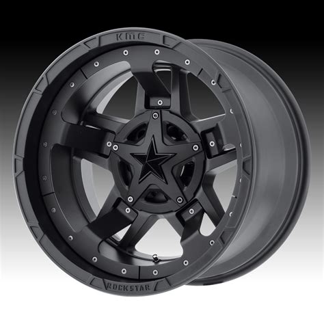 Xd Series Xd827 Rs3 Matte Black Custom Wheels Rims Xd Series By Kmc