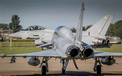 Click on satellite for coningsby satellite images. RAF Coningsby Typhoons lining up for launch | Tony Goaten ...