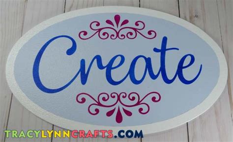 Diy Create Sign For Craft Room Tracy Lynn Crafts