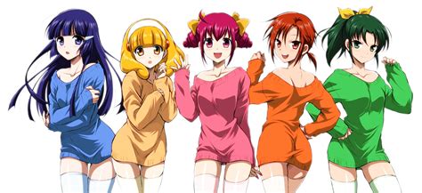 Midorikawa Nao Thigh Highs Anime Girls Aoki Reika Wauwa Sweater
