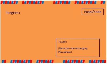 Dapat anda lihat bahwasanya di dalam surat lamaran tersebut. Membuat Format Amplop Surat Lamaran Pekerjaan - Lowongan ...
