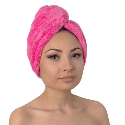 Microfiber Hair Towel Turban 10 X26 Super Absorbent Quick Dry For All