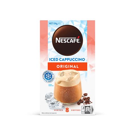 Nescaf Iced Cappuccino Sachets Nescaf Au
